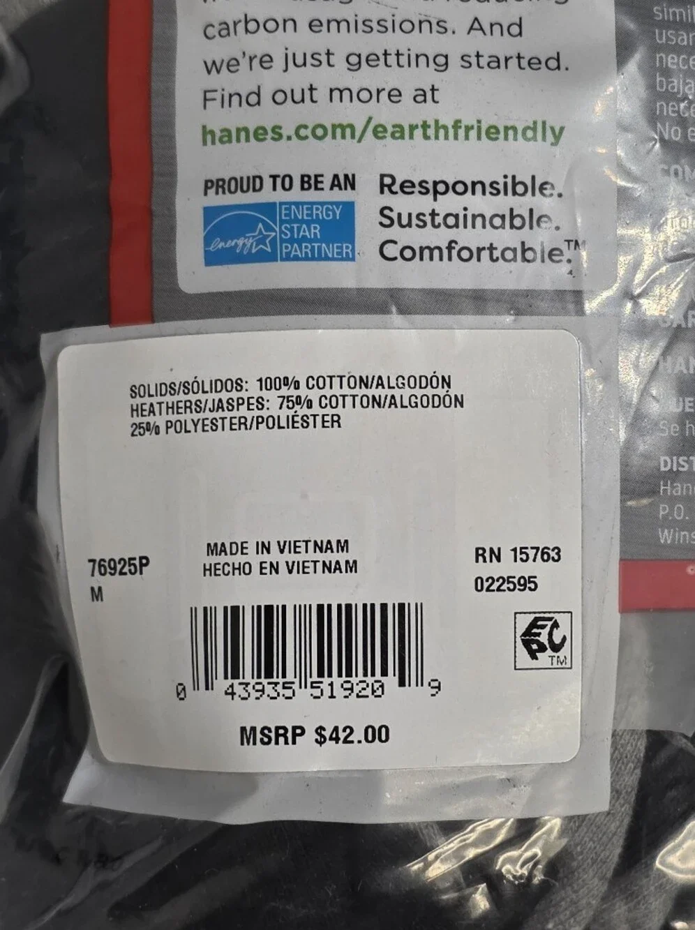 Hanes Ultumate Mens Size Medium 5-Pack Cotton Cool Comfort Tagless Boxer Briefs